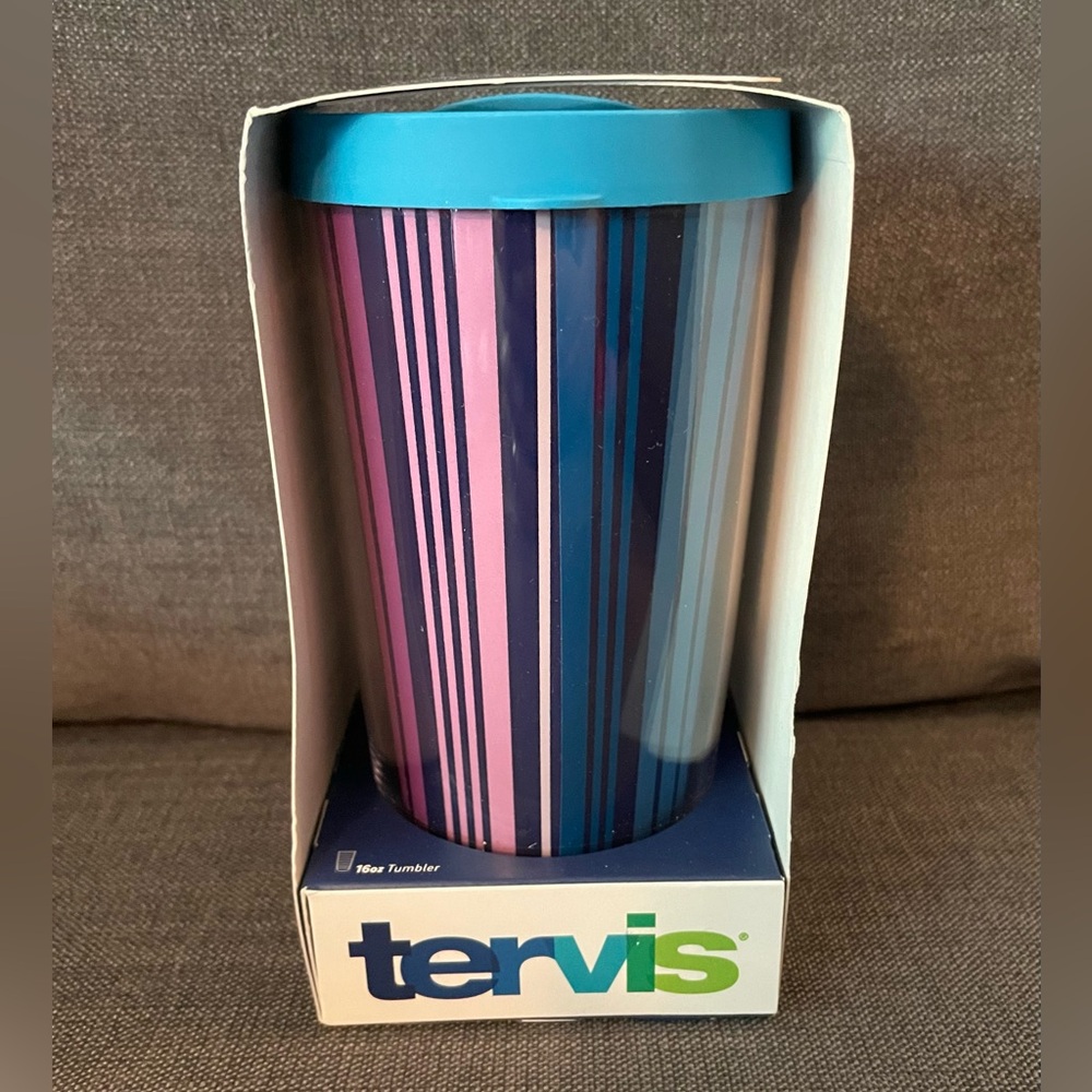 Lug Tervis Tumbler Cup 16oz - Love Stripe Multi